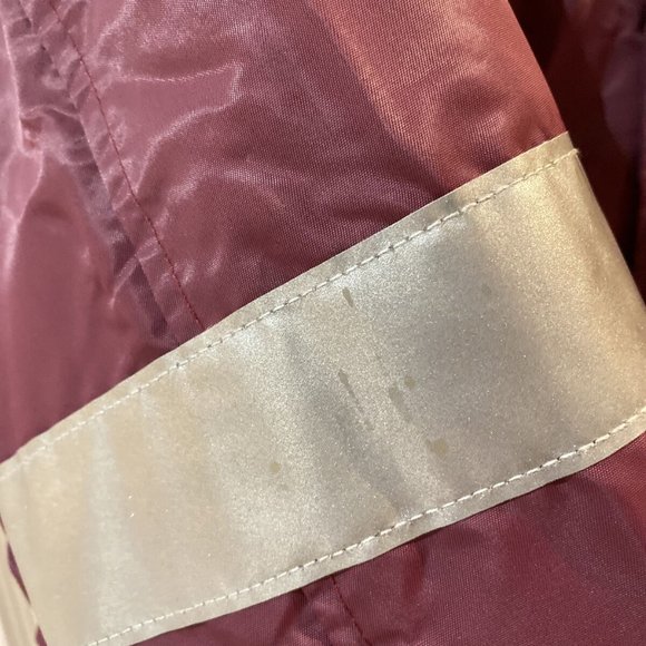 Vintage Toronto Transit Commission Coat TTC Uniform Subway Bus Size 46 Burgundy - Picture 5 of 12